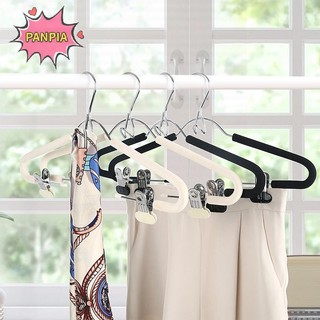 Pnpia Chống Trơn Trượt Quần Áo Móc Treo Quần Giá Hộ Gia Đình Ngăn Xếp Tiết Kiệm Không Gian Quần Áo Móc Treo Cho Áo Khoác Quần Đầm Boutique