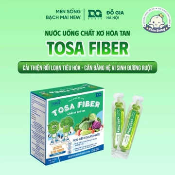 Nước Uống Bổ Sung Chất Xơ Hoà Tan Tosa Fiber Bổ Sung Chất Xơ Tự Nhiên Cải Thiện Tình Trạng Táo Bón Cho Bé