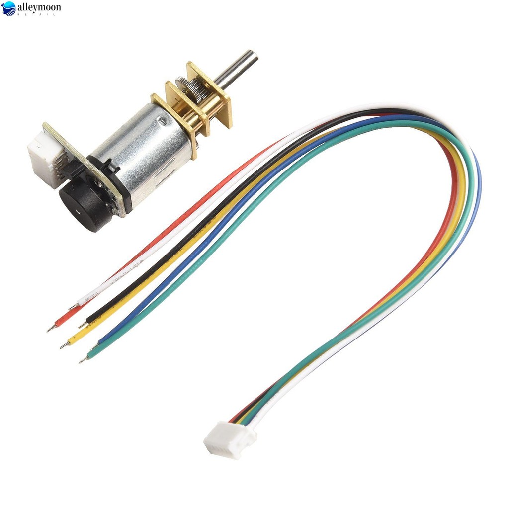 Dành cho động cơ bánh răng kim loại N20 với chức năng mã hóa GA12 Hoạt động trên 6 Volt