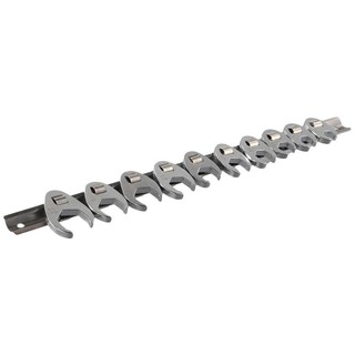 FEASTLY 10 Cái / bộ Cờ lê đầu mở, Cờ lê chân vịt ổ đĩa 10-22mm 3 / 8Inch, Đầu cờ lê sừng bằng thép Carbon bền cho bộ chìa khóa cờ lê mô-men xoắn