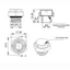 Phích cắm lỗ thông hơi ITRUMPET, van xả khí 304 inox M5 M6 M8 M10 M12, chống nước, tự động thông hơi