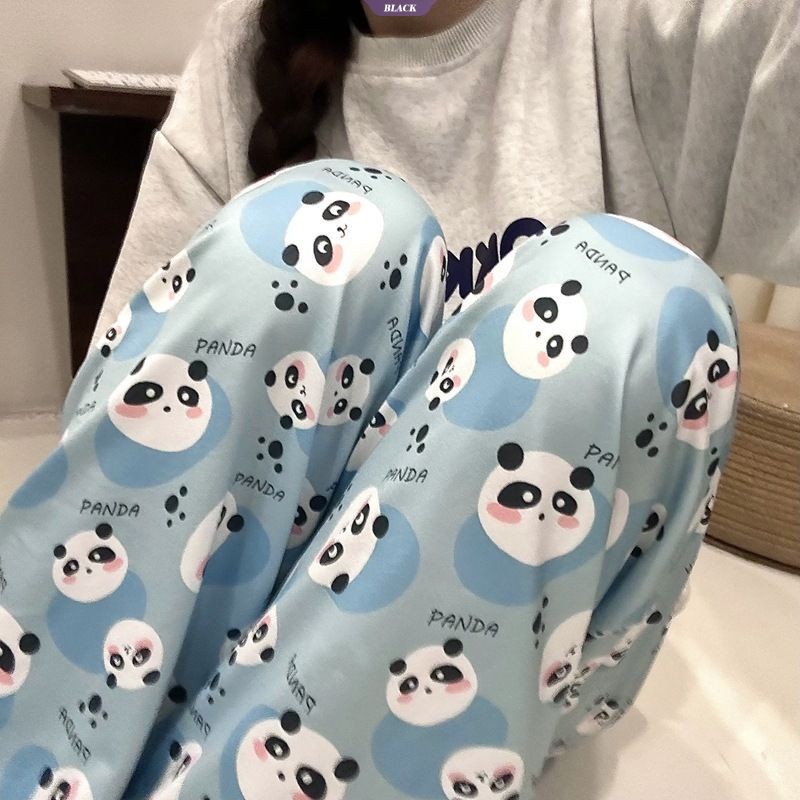 Quần Ngủ Bé Gái Mỹ Mùa Hè Dễ Thương Ins Hoạt Hình Thường Ngày Sinh Viên Ký Túc Xá Nhà Quần Rời [BL]