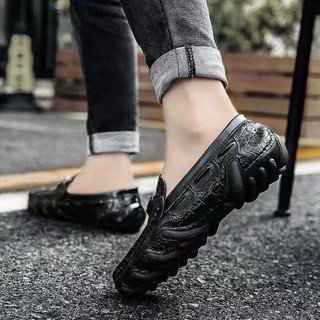 Mens da chính hãng Bean giày Breathable bao gồm chân giày giải trí