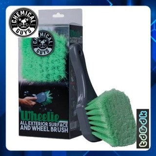 Bàn chải vệ sinh mâm, rửa xe Chemical Guys Wheelie Brush - Hàng chính hãng.