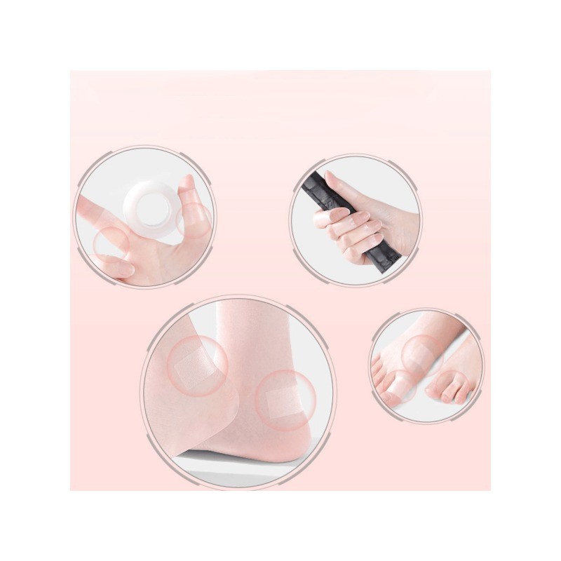 1Roll 5M Gel Chống Rỉ Gót Miếng Dán Giảm Đau Gót Miếng Dán Bảo Vệ Chống Thấm Nước Sơ Cứu Vỉ Chân Miếng Lót Chăm Sóc Đệm Chèn Tay Cầm