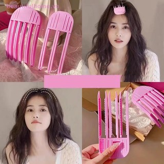 [Beautifulhome] Hiện vật lông tơ cho nữ Tăng mặt trước Top Bangs Lược định hình [làm đẹp]