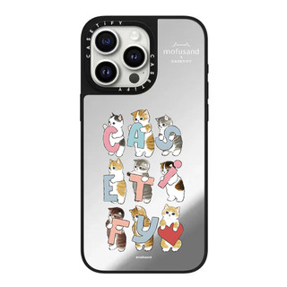 Strawberry Burger Mifusand Glass Mirror Vỏ điện thoại cứng cho iPhone 17 Pro Max 16 Plus 15 14 13 12 11 Vỏ Acrylic phía sau chống sốc