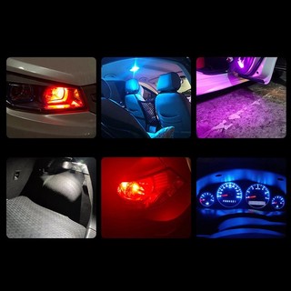 [Bbnzdd] COB Glass W5W Led T10 Đèn Ô Tô 6000K Trắng Ô Tô Ô Tô Biển Số Đèn BVAH