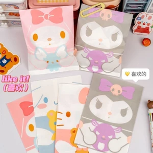 Túi đóng gói kẹo hoạt hình dễ thương Kuromi quế cuộn túi quà lưu trữ kẹo bánh quy túi quà tặng