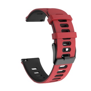 Dây đeo silicon hai màu 22mm cho Amazfit GTR 4 3 2 COROS PACE 3 2 Dây đeo đồng hồ Vòng đeo tay phát hành nhanh cho dây đeo cổ tay Amazfit GTR 47mm Correa