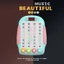 WU Tay cầm chơi game Đồ chơi huấn luyện cầm tay cho trẻ em Bảng điều khiển trò chơi xếp hình với âm nhạc và nhịp điệu nhẹ Máy trò chơi đẩy nhanh