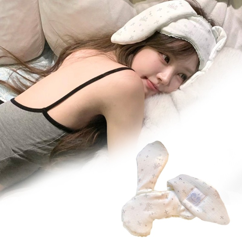 Woke Bunnies Họa Tiết Tai Ngủ Bịt Mắt Rơi Ngủ Nhanh Hơn Bóng Mắt Bé Gái Bịt Mắt Làm Quà Tặng Sinh Nhật