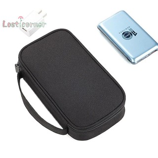Lostcorner Điện Tử Kỹ Thuật Số USB Ốp Lưng Di Động Cáp Du Lịch Túi Bảo Quản Túi Phụ Kiện Túi Bảo Quản Cho Dây Sạc Điện Ổ Cứng Mới
