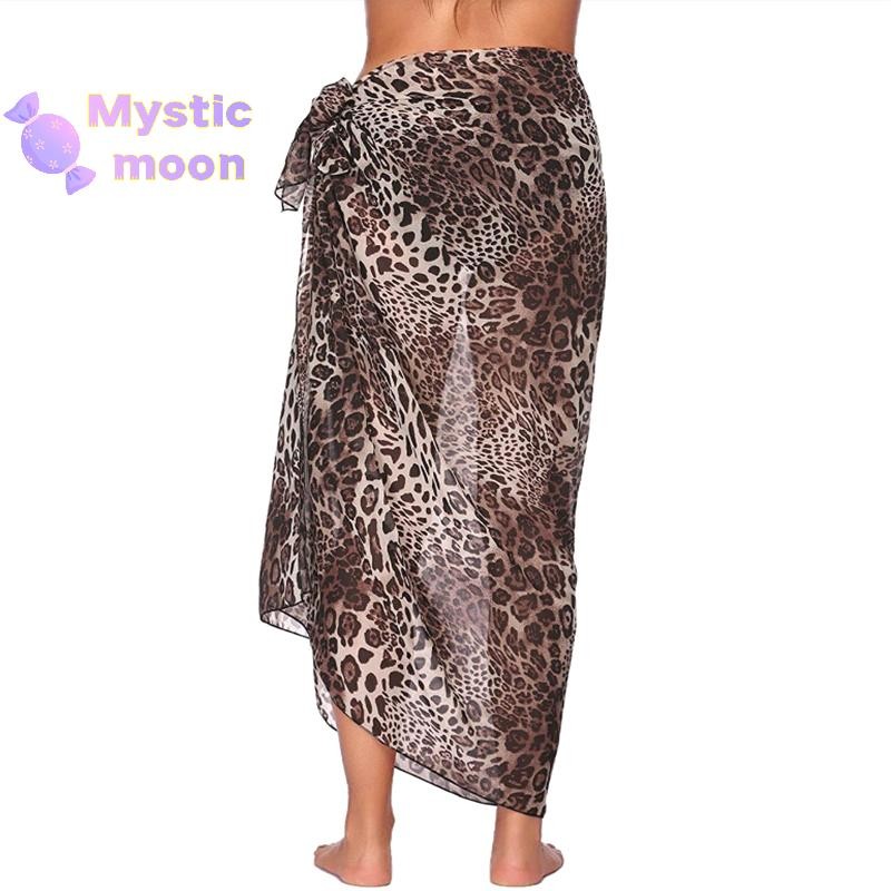 [Huyền bí] Váy đi biển gợi cảm mùa hè dành cho nữ Mặc đi biển voan Váy quấn khăn Sarong dài che đậy Khăn choàng Bikini gợi cảm [Mới]