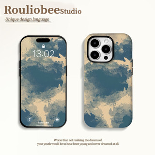 Ốp điện thoại 2 trong 1 nhuộm cà vạt kiểu Ins tương thích với iPhone 15 Pro Max, Apple 16 14 Plus 11 / 12 / 13 Pro Max, vỏ bảo vệ chống sốc mới