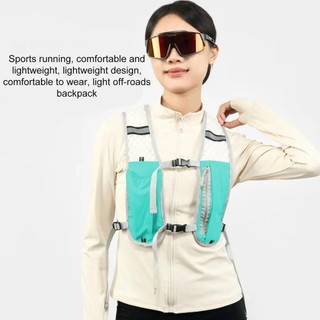 Áo Vest Bảo Quản Bình Nước Chạy Bộ WARMTHCO, Áo Vest Chạy Phản Quang Nylon Chống Thấm Nước, Nhẹ Có Giá Đỡ Điện Thoại Áo Đi Xe Đạp Ngoài Trời