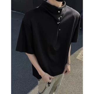 Áo thun nam ESEA tay ngắn thời trang phong cách đường phố Nhật Bản phong cách Harajuku thiết kế phong cách hip-hop