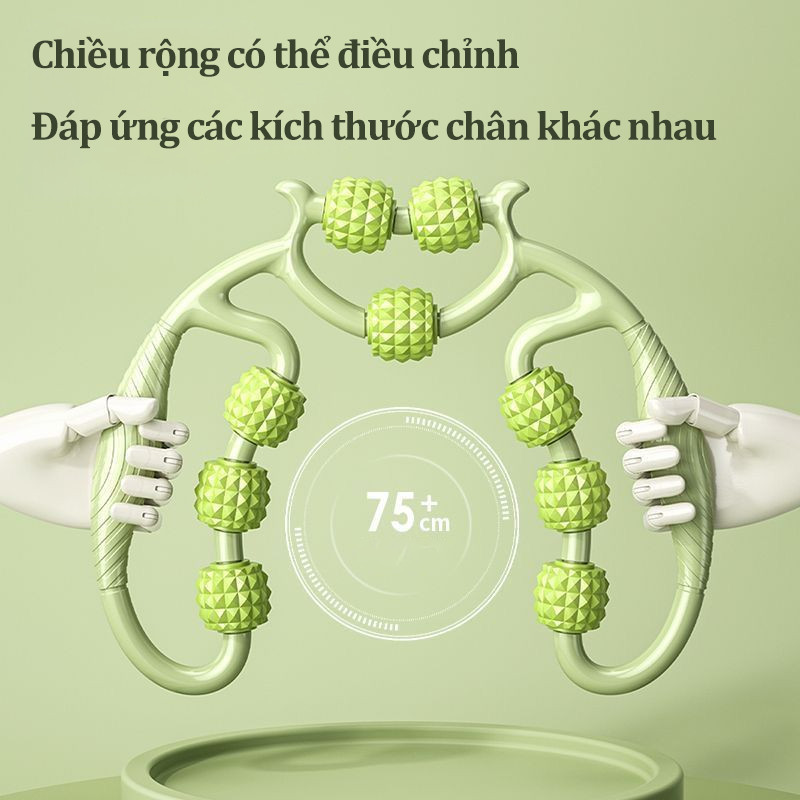 Con Lăn Massage Đa Năng,bắp tay giúp thư giãn cơ bắp đa năng tiện lợi,Con Lăn Vòng Chân Máy