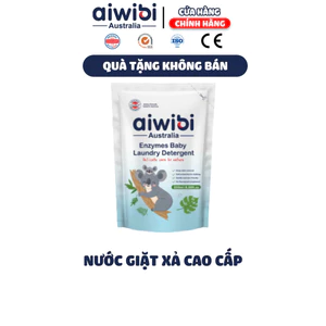 Túi Nước Giặt Xả Aiwibi Cho Bé và Đồ Lót , Bảo Vệ Vải Mềm Mại, Loại Vết Bẩn Hiệu Quả (250ml)