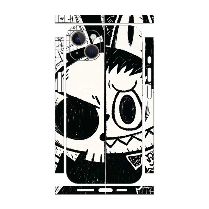 Dành Cho iPhone 12 11 Pro max mini x xs max xr Miếng Dán Bảo Vệ Mặt Sau full cover Trong Suốt Bảo Vệ Phim Hoạt Hình