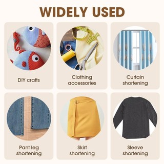 Sắt Trên Băng Hemming, Băng Cho Hemming, Khâu Phù Thủy Băng May, Dính Cho Băng Vải Không May Hemming Băng Cho Quần Áo Quần Váy Rèm