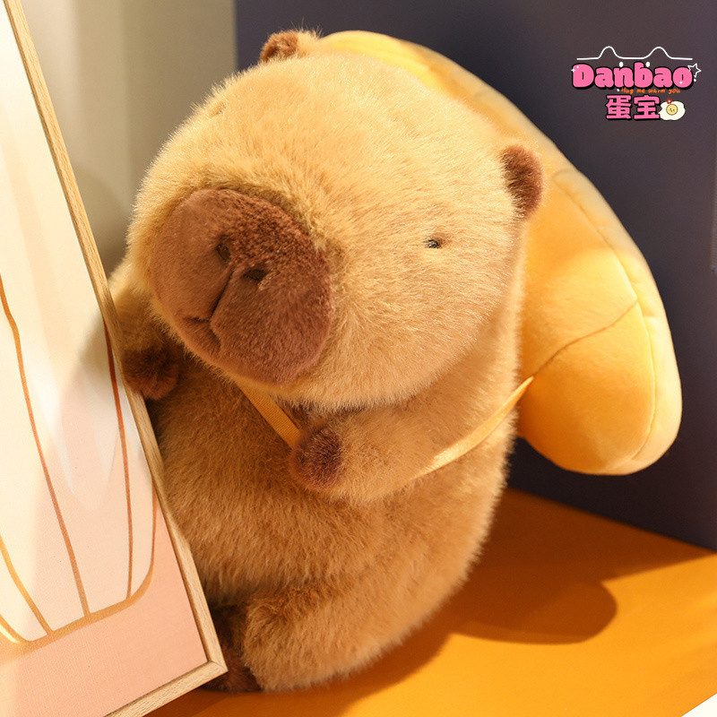 ((BT Gấu) Bánh Mì Capybara Đồ Chơi Sang Trọng Có Thể Kapibara Búp Bê Quà Tặng Cho Trẻ Em Quà Tặng Sinh Nhật Danbao Đồ Chơi