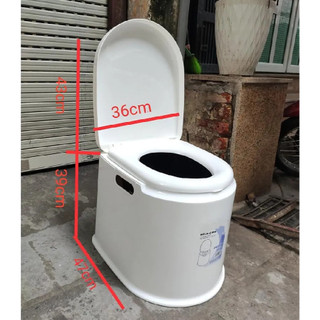 Bô Vệ Sinh Trong Nhà Di Động Cho Người Già, Bà Bầu 5459.