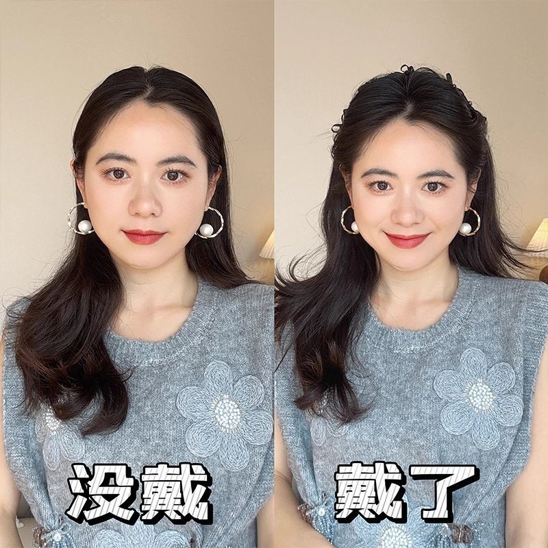 ✨Shop Louis Công Chúa Paris Qingwan Băng Đô Nữ 025 Nơ Phụ Kiện Tóc Tính Khí Đầu Lâu Cao Áp Đầu 25.4.1