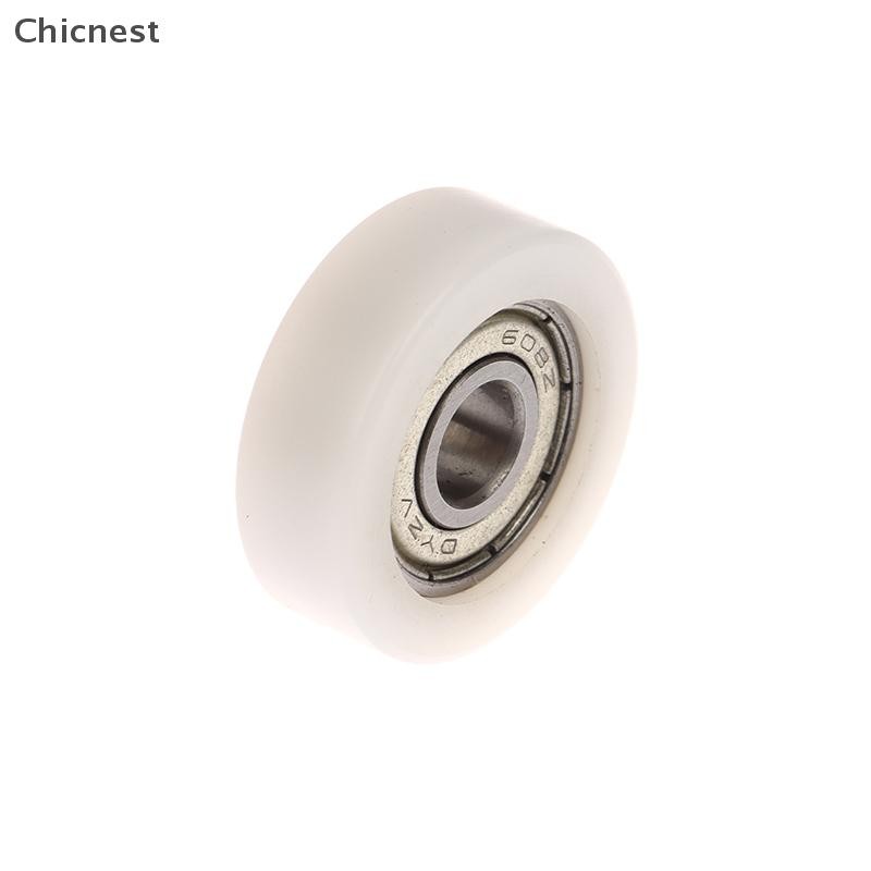 [Chc] 1 Cái 608 ZZ 8 * 30 * 10mm POM Nylon Vòng Loại Con Lăn POM Bọc 608ZZ Vòng Bi Ròng Rọc Bánh Xe Nhựa Ròng Rọc [VN]