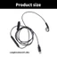 Tai nghe Niki USB Type C Tai nghe đơn Nút tai bên có micrô Âm thanh nổi