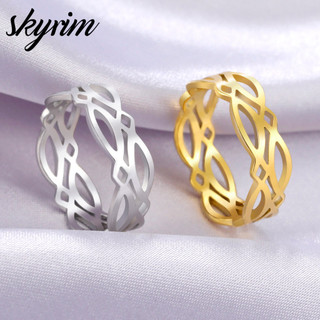 Nhẫn Nữ SKYRIM Thiết Kế Thanh Lịch Trang Sức Thời Trang Cho Tiệc Quà Tặng Sinh Nhật