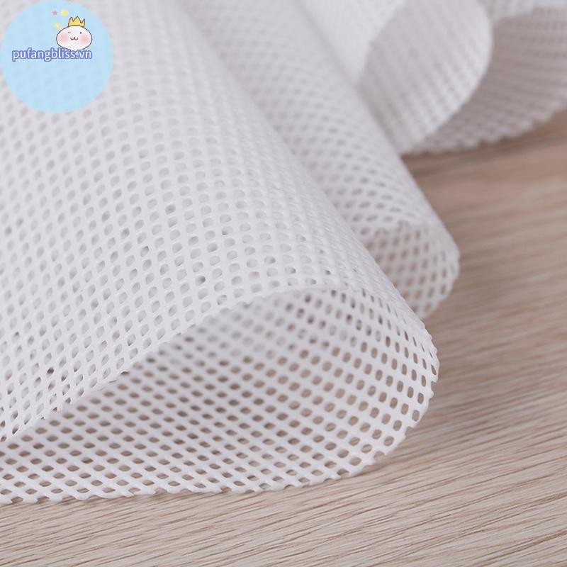 Pufangbliss Tròn Chống Dính Silicon Lưới Vải Nướng Bánh Lót Hấp Miếng Lót Bánh Bao Buns Thảm VN