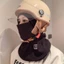 Mũ Balaclava Lông Cừu SAIA, Bảo Vệ Tai Mũ Chui Đầu Ấm Áp, Mùa Đông Chống Bụi Chống Gió Nhung Mặt Đi Xe Đạp Ngoài Trời Trượt Tuyết