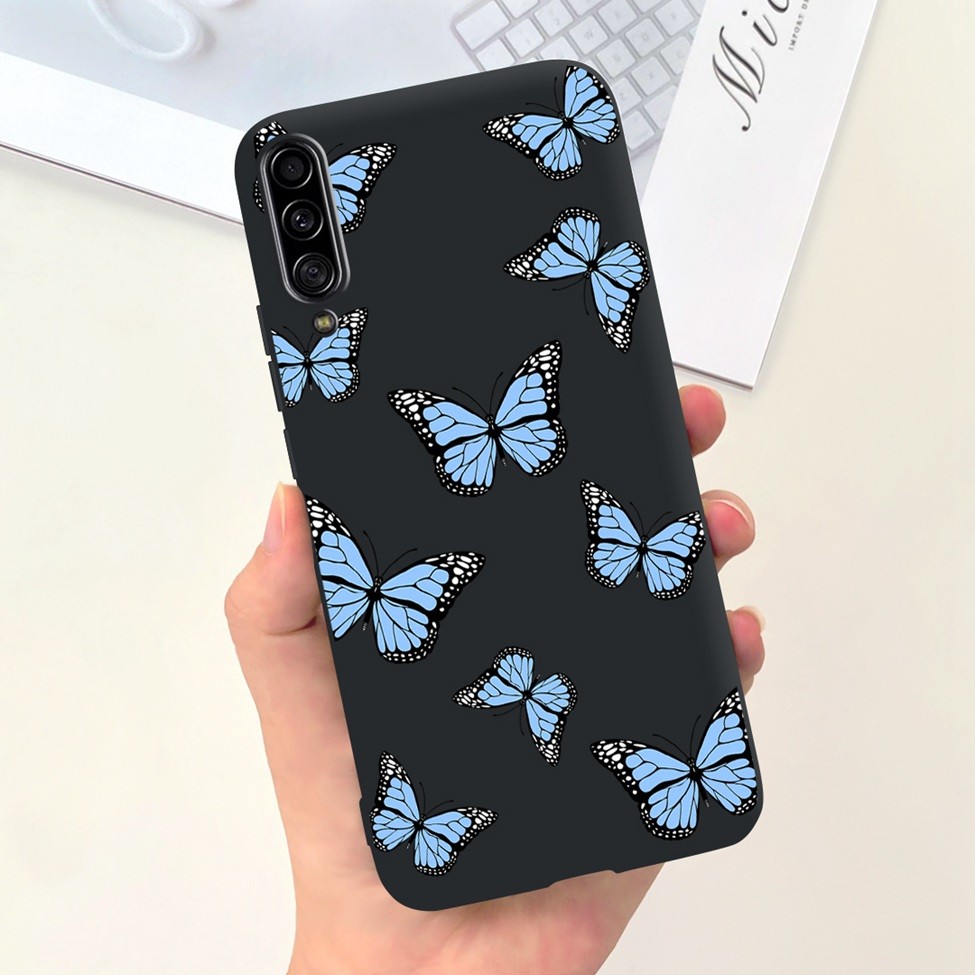 Dành Cho Samsung A90 5G Vỏ Thẩm Mỹ Dễ Thương Thoáng Mát Ngộ nghĩnh Mèo Sơn Dành Cho Samsung Galaxy A90 5G Vỏ Điện Thoại SM-A908B SM-A908N SM-A9080