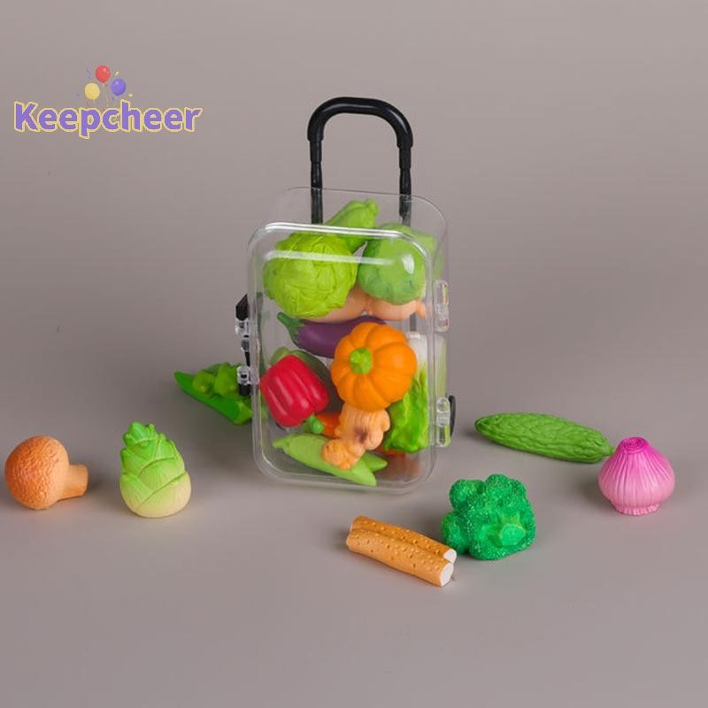 [Keepcheer] Micro Phong Cảnh Sáng Tạo Mô Phỏng Thực Phẩm Thực Tế Nhà Búp Bê Rau Cảnh Quan Tự Làm Phụ Kiện Trang Trí Đồ Trang Trí Nhỏ [Mới]