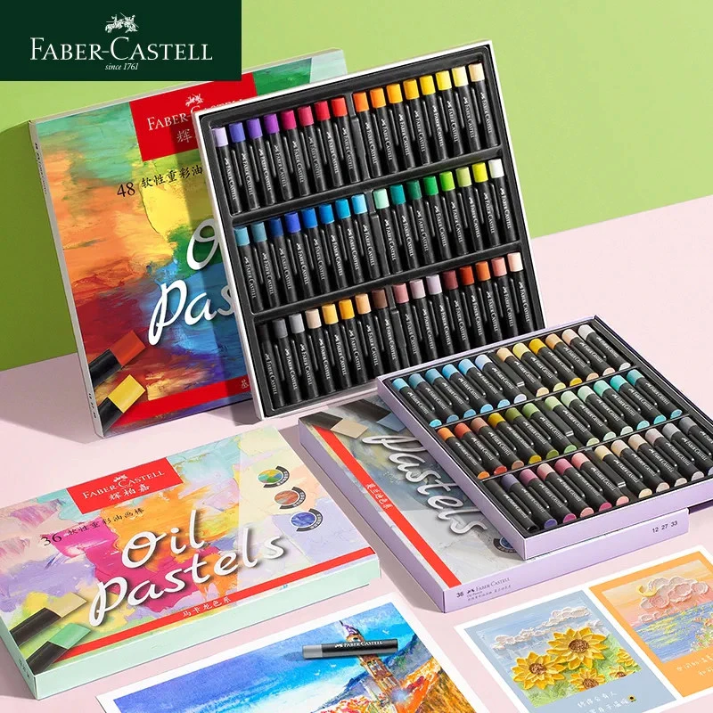 Faber-castell Chuyên Nghiệp Màu Nặng Dầu Pastel Crayon Tranh Màu Pastel Nghệ Sĩ Nghệ Thuật Tiếp Liệu