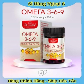 [DATE MỚI ĐỦ BILL] Viên uống Omega 369 Mirrolla Hàng Nga lọ 100 viên