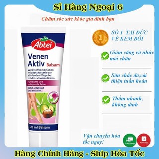 [DATE MỚI NHẤT] Kem Bôi giãn tĩnh mạch Abtei Venen Aktiv 125ML CỦA ĐỨC -HÀNG NỘI ĐỊA ĐỨC