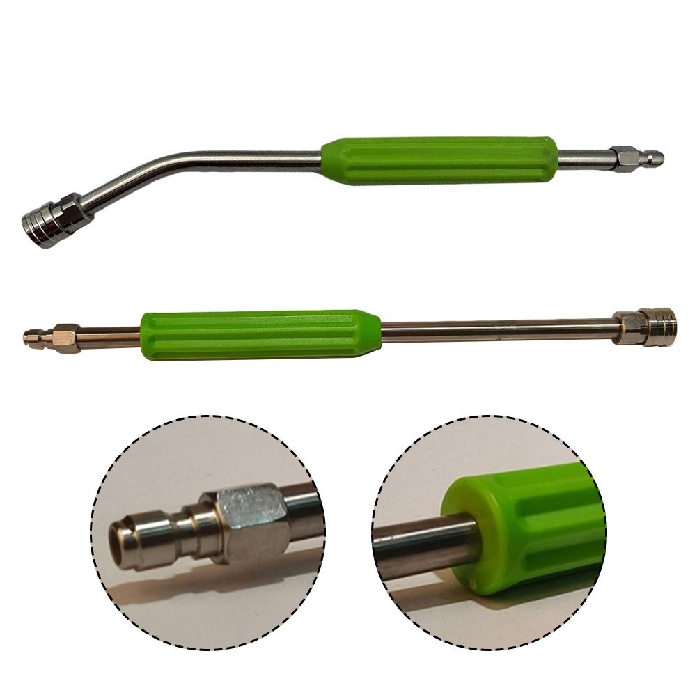 [Cosyh] 1 Cây đũa phép mở rộng máy rửa áp lực bằng thép không gỉ 38cm cho khung gầm máng xối