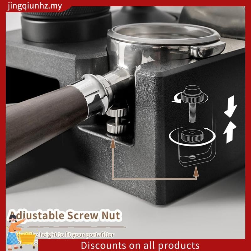 Espresso Tamping Trạm Tổ Chức Cà Phê Tam Giác Giá Đỡ Cho 58mm 54mm 51mm Epsresso Portafilter Dụng Cụ Cà Phê Organzier