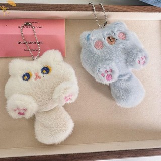 [GOU] Hoạt Hình Dễ Thương Sang Trọng Búp Bê Móc Khóa Lông Tơ Mềm Nhồi Bông Ba Lô Túi Mặt Dây Chuyền Móc Khóa Quà Tặng Cho Trẻ Em Bạn Gái VN