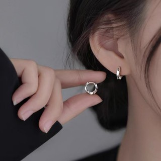 Bạc 925 Kim Mobius Bông Tai Niche Phong Cách Mới 2024 Bán Chạy Nữ Bông Tai Cao Cấp Bông Tai