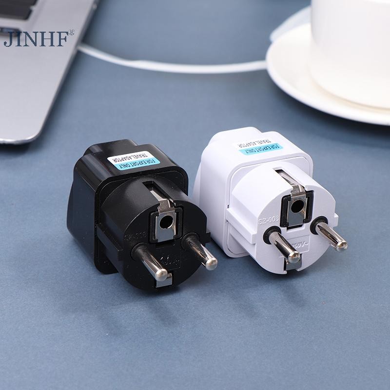 Jinhf Bộ Chuyển Đổi Phích Cắm Du Lịch Đa Năng Universal Kr AU US UK EU, Mỹ, Nhật Bản, Hàn Quốc, Nga, Đức, Israel, Brazil