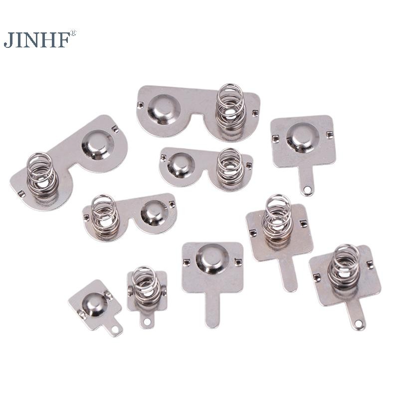 JINHF 20 CÁI DIY Phụ kiện điều khiển từ xa Tấm lò xo AA / AAA Hộp bảng tiếp xúc Tấm tích cực và âm HOT