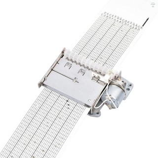 Bộ hộp nhạc 30 nốt DIY Hộp nhạc cơ có thể lập trình quay tay 30 nốt Hộp nhạc Quà tặng với 20 chiếc Băng giấy trống & Máy đục lỗ