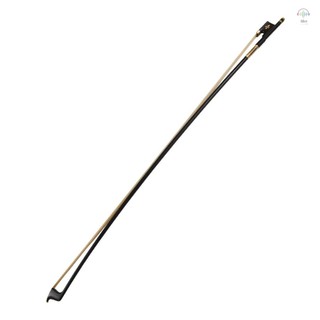 4 / 4 Violin Fiddle Nơ Sợi Carbon Tròn Dính Gỗ Mun Ếch Đuôi Ngựa Tóc Cân Bằng Tốt