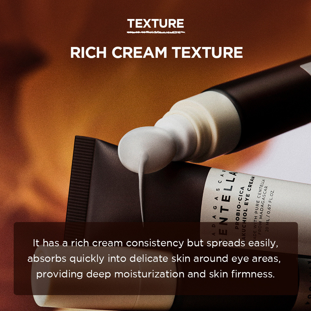 Kem dưỡng mắt SKIN1004 Madagascar Centella Probio-Cica Bakuchiol, Thích hợp chống nhăn, làm mờ nếp nhăn và giảm quầng thâm (Nhẹ và không gây kích ứng)