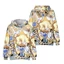 Shadow Milk Cookie hoạt hình Áo Hoodie Anime Áo Unisex Dài Tay Top