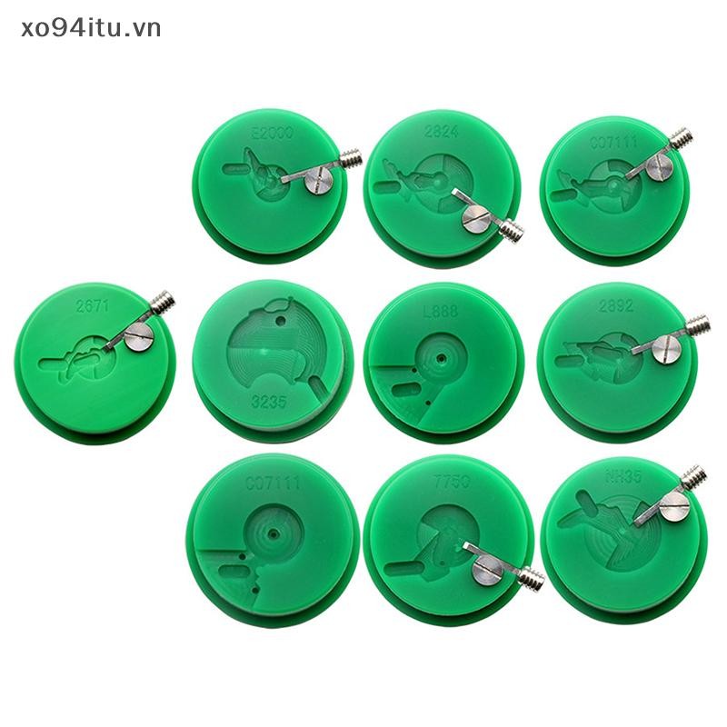 Công cụ sửa chữa đồng hồ XOITU L888 C07.111 Công cụ điều chỉnh tốc độ 2824 Lò xo tóc Xoay bánh xe cố định chuyển động Ghế Silicon Loại bỏ con lắc VN