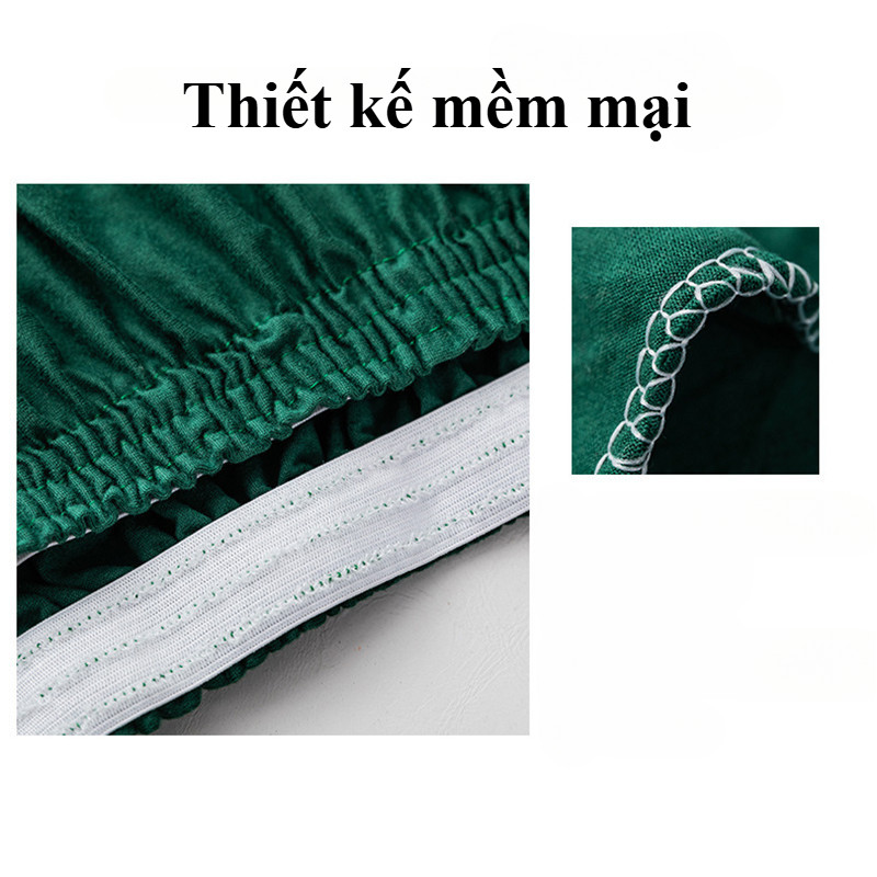 Vỏ ghế co giãn dày lá đa năng,Tiệc Cưới Dệt Kim Co Giãn Màu Trơn Xinh Xắn,Bọc ghế đồng màu